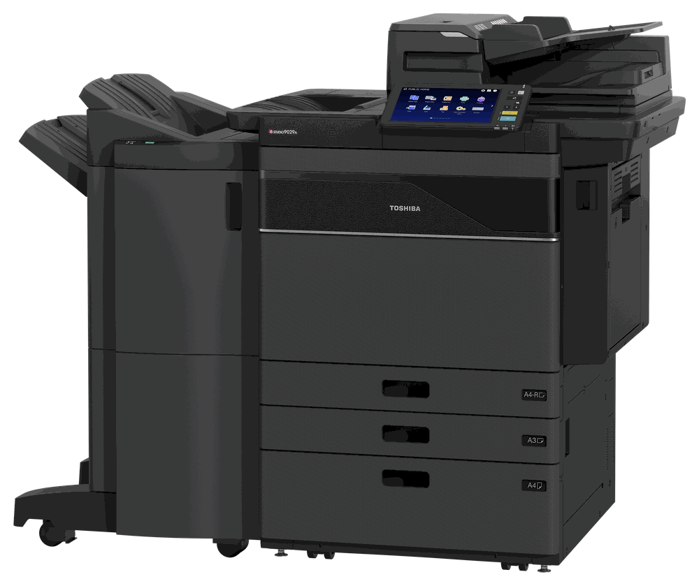Toshiba e-STUDIO 9029A multifunction copier with large-capacity feeder